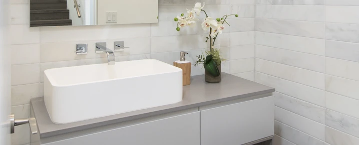  modern white vessel sinks