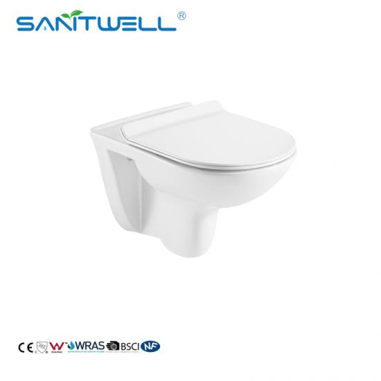 wall hung toilet