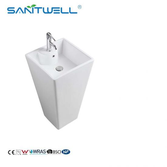 Pedestal wash basin