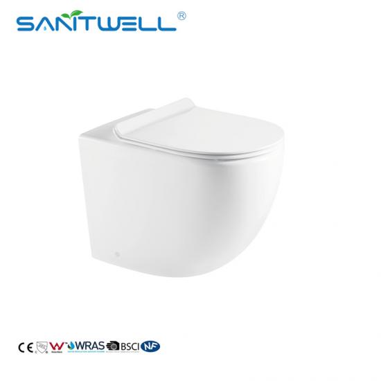 Floor Mounted toilet, white