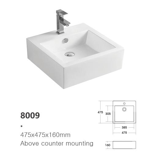Countertop wash basin